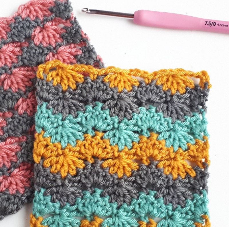 Feather Crochet Stitch