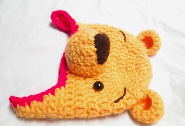 Helping our users. ​Crochet Winnie-the-Pooh Hat.