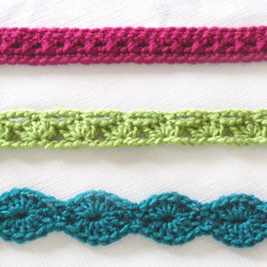 Inspiration. Crochet Belts.