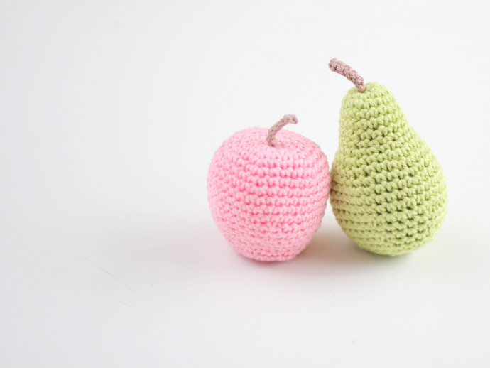 Inspiration. Crochet Fruit.