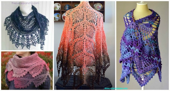 Inspiration. Crochet Shawls.