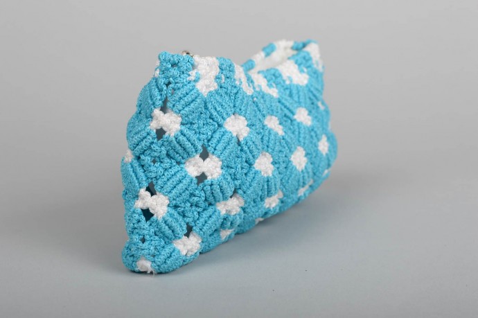 Inspiration. Knit and Crochet Beauty Bags.