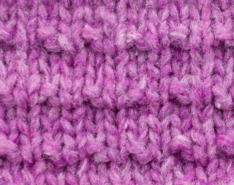 ​Knit Fleck Stitch Pattern