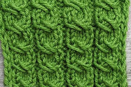​Knit Twisted Cables Pattern