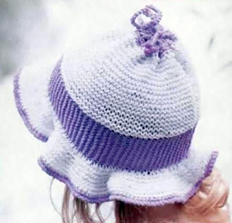 ​Bell-Flower Knit Hat