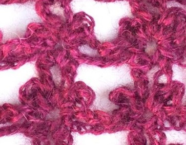 ​Crochet Trefoil Lace Pattern