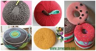 Inspiration. Crochet Poufs.