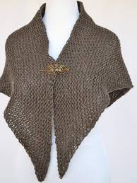 Inspiration. Knit Shawl Wrap.