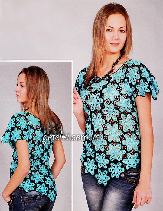 ​Crochet Motives Summer Blouse