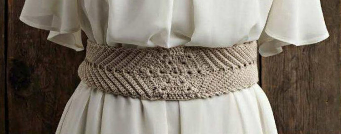 Inspiration. Crochet Belts.