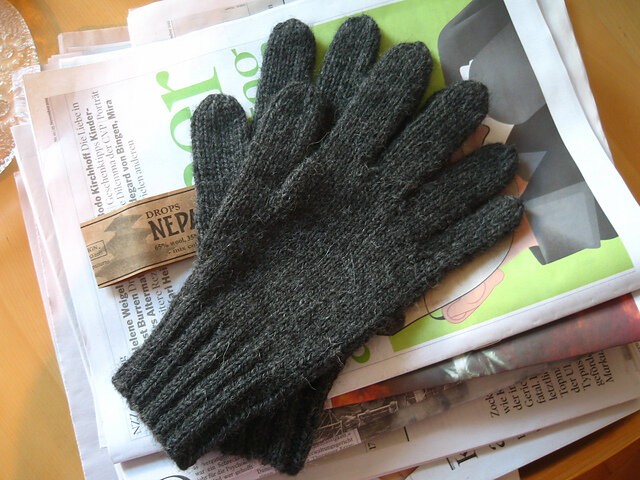 Inspiration. Knit Gloves.