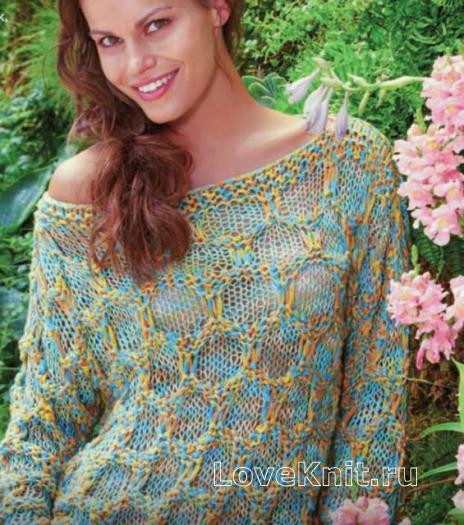 Complete Knitting Instructions for Stylish Terra Color Yarn Sweater