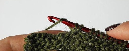 Tunisian Purl Crochet Stitch Tunisian Purl Crochet Stitch