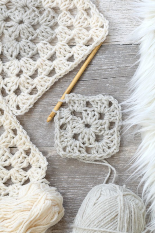 Arlo Granny Square Crocheted Cardigan Arlo Granny Square Crocheted Cardigan