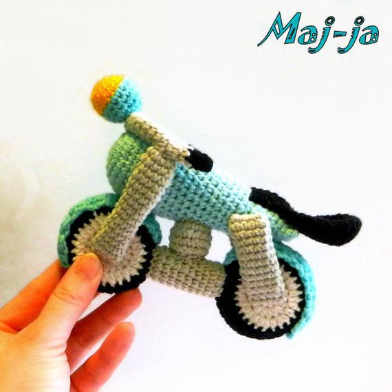 Inspiration. Crochet Baby Transport.