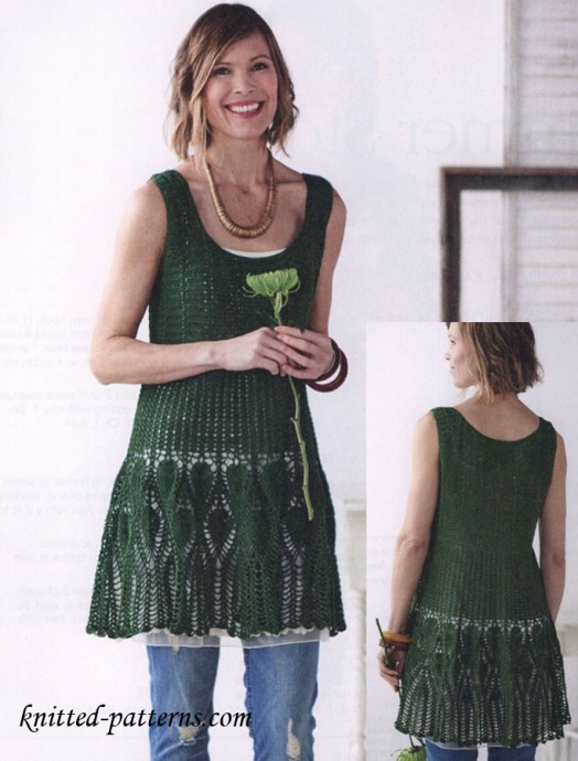 Inspiration. Knit Summer Tunics.