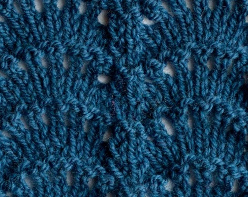 ​Knit Scallop Pattern