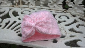 How to Create a Beautiful Crochet Bow for Your Hat with Bernat Softee Baby Yarn How to Create a Beautiful Crochet Bow for Your Hat with Bernat Softee Baby Yarn