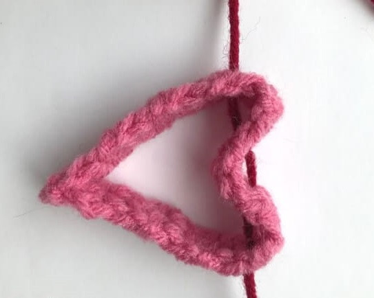 ​Crochet Hearts Garland