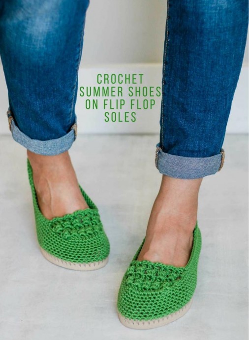 Helping our users. ​Crochet Summer Shoes.