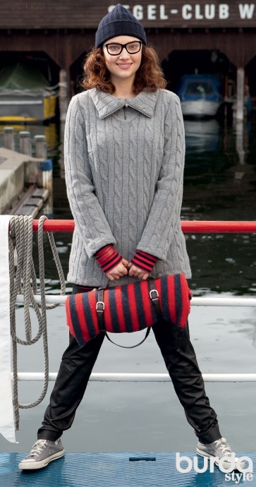 Fleece Plaid with Leather Belts Fleece Plaid with Leather Belts