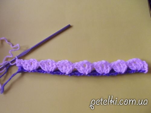 Two-Coloured Crochet Stitch