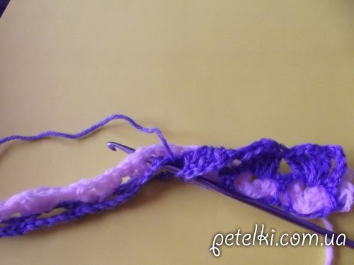 Two-Coloured Crochet Stitch