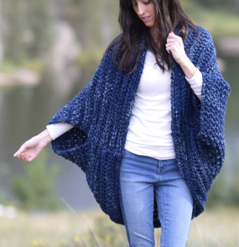 ​Cozy Blanket Cardigan