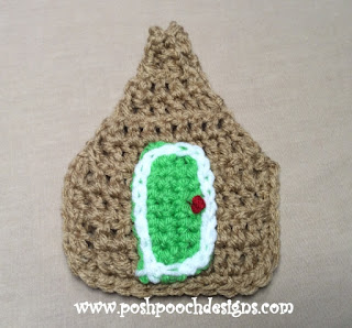 ​Gingerbread House Crochet Ornament