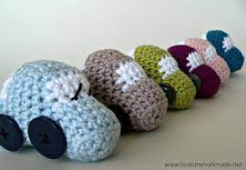 Inspiration. Crochet Cars.