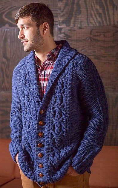 Inspiration. Knit Men's Sweaters.