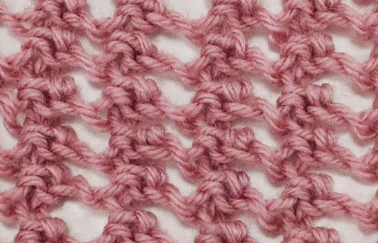 Knit Fillet Net Pattern