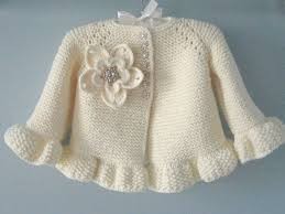 Inspiration. Knit Baby Girl's Coat.