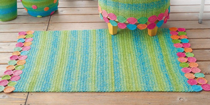 ​Bright Rug for Playroom