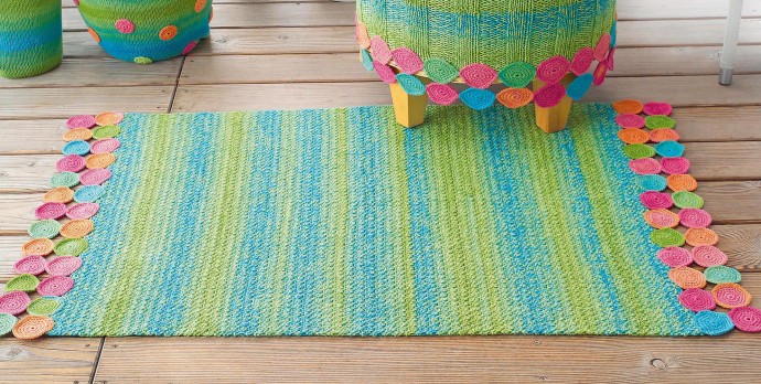 ​Bright Rug for Playroom