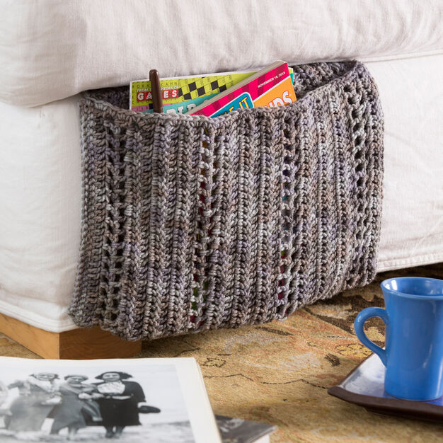 Complete Guide to Crochet Pouch with Flap Using RED HEART® Super Saver Yarn