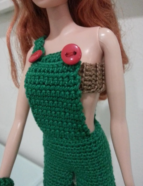 Helping our users. ​Crochet Romper for Barbie Doll.