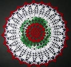 Inspiration. Crochet Christmas Doilies.