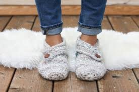 Inspiration. Crochet Women's Slippers.