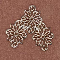 ​Silver Flowers Earrings