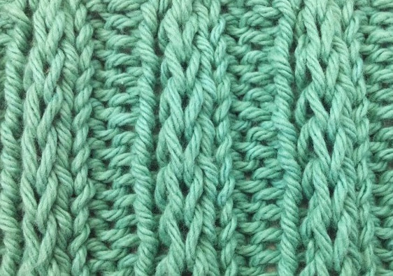 ​Slip Stitch Lace Knit Pattern