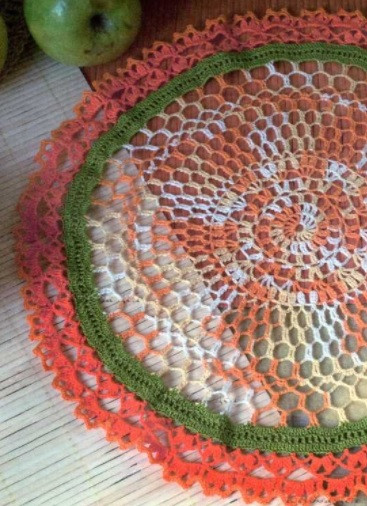 ​Bright Crochet Doily