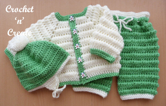 Inspiration. Crochet Baby Suits.