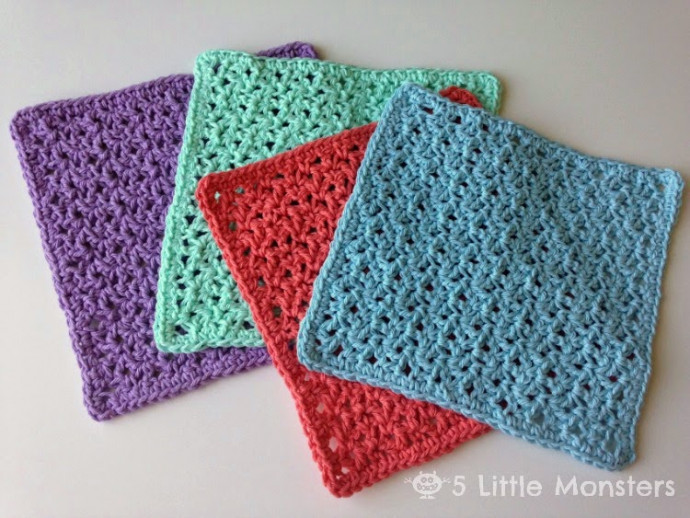 Inspiration. Crochet Washcloths.