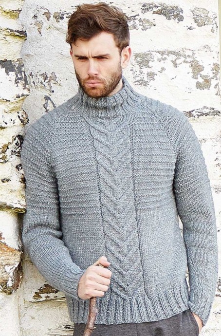 Inspiration. Knit Men's Sweaters.
