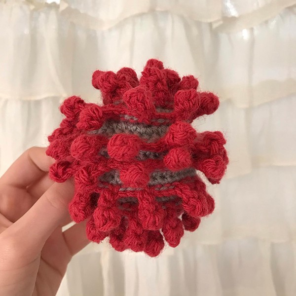 Helping our users. ​Virus Crochet Pattern.