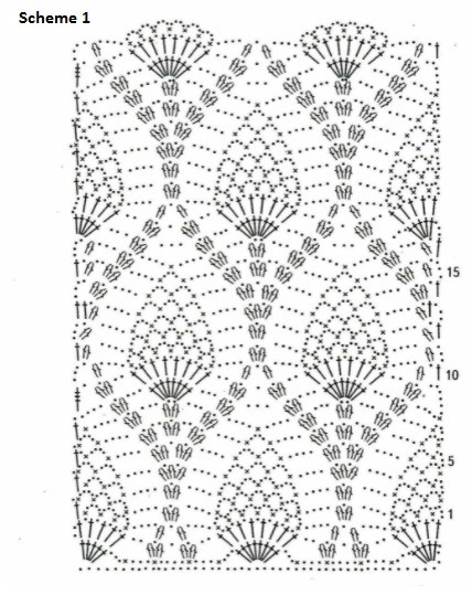 Complete Crochet Instructions for a Stylish Black Cotton Yarn Design