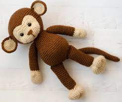 Inspiration. Crochet Amigurumi Monkeys.