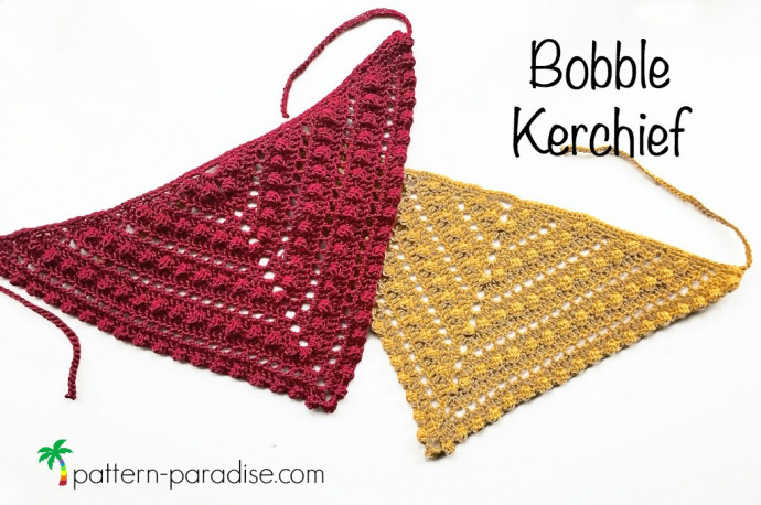 Inspiration. Crochet Bandanas.