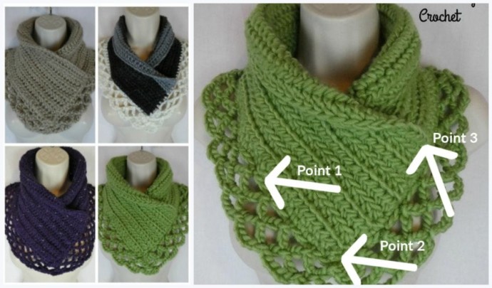 Inspiration. Crochet Neck-Warmers.